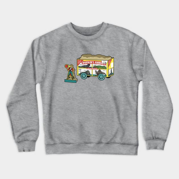 Retro Barnum's Animal Crackers Crewneck Sweatshirt by Chewbaccadoll